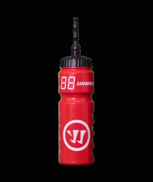 Red Hockey Water Bottle