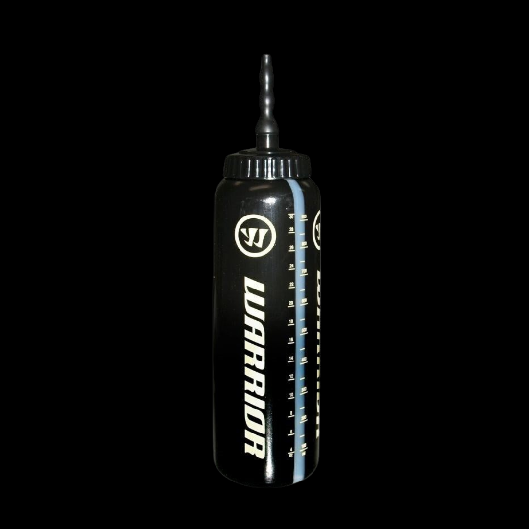 Warrior Drink Bottle 1LT Black/White
