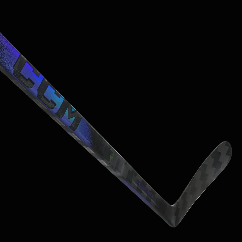 CCM Ribcor Trigger 10 Pro Hockey Stick Detail - Professional Composite Construction and Grip Design