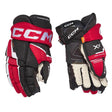 CCM Tacks Xf Hockey Gloves with Sensalast palm and D3O® Zero technology for enhanced dexterity and protection.