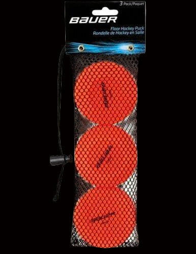 Bauer Floor Hockey Puck - 3 Pack