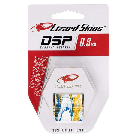 Lizard Skins Grip Tape packaging with hockey grip tape and 0.5 mm thickness label.