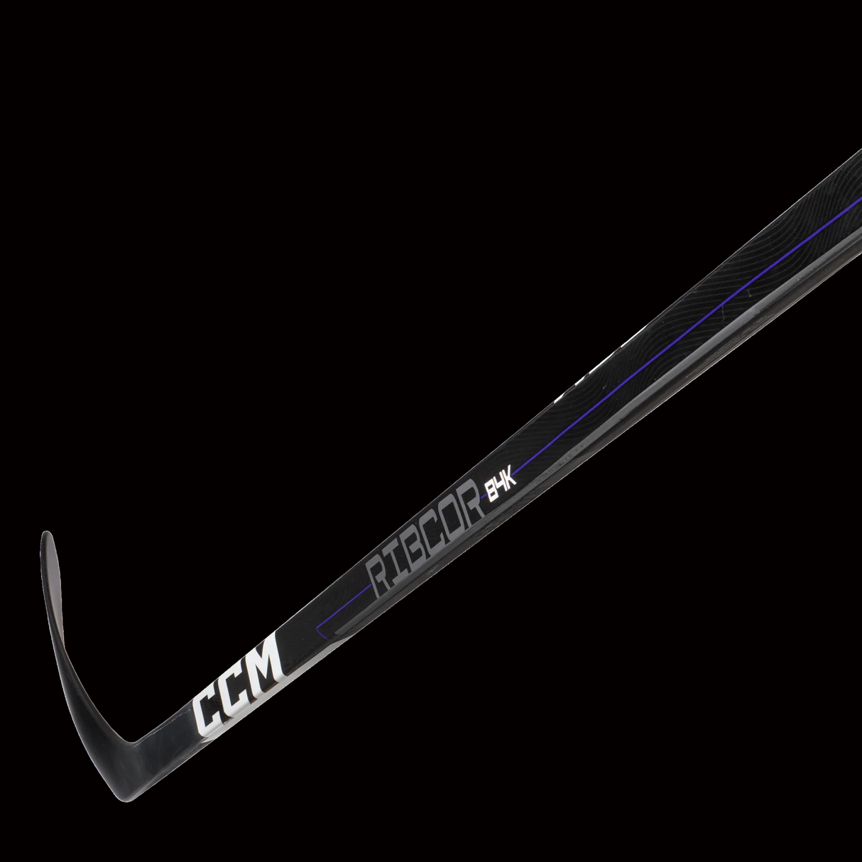 CCM Ribcor 84K Hockey Stick with low kickpoint and square shaft geometry.