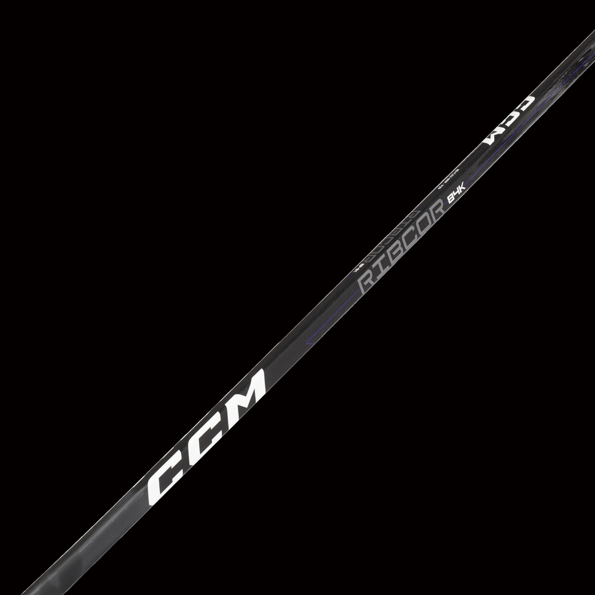 CCM Ribcor 84K Hockey Stick with low kickpoint, square geometry, and composite blade.
