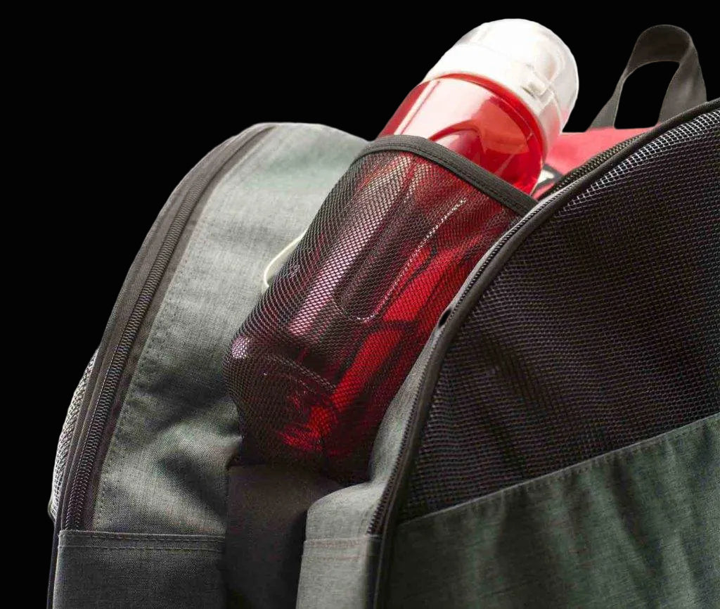 Edea Libra Skate Backpack with water bottle pocket.