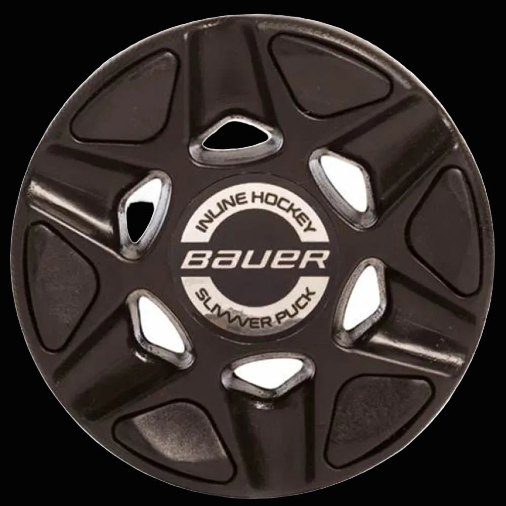 Bauer Slivver Inline Hockey Puck - Official IIHF Puck