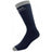 Blue Sports Pro-Skin Knee Socks with antifriction toe seam and COOLMAX® fabric.