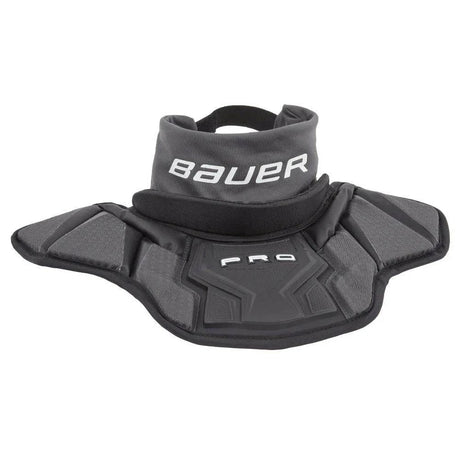 Bauer Goalie Pro Certified neckguard with Thermo-Max Liner and FleXorb technology.