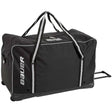 Bauer Core Wheeled Bag, heavy-duty 600D poly construction, spacious, ventilated.