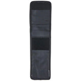 Bauer Player Steel Sleeve for holding extra skate blades, durable black nylon material.