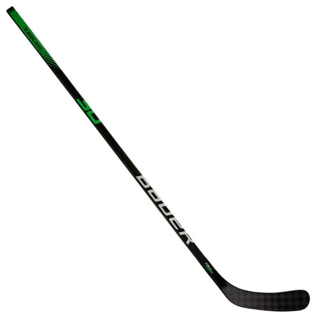 Bauer Nexus Performance hockey stick with carbon fiber shaft and LAUNCH FLEX technology.