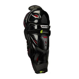 Bauer 3X Shin pads with X-Lite Shield cap and THERMOMAX liner, designed for protection and comfort.