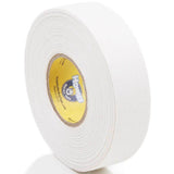 Howies Stick Tape single roll, white cloth hockey tape with high thread count and sticky adhesive.