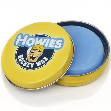 Howies Stick Wax tin with hockey wax, provides superior puck control.