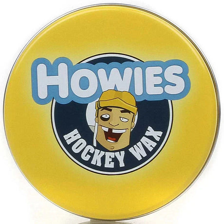 Howies Stick Wax tin for superior puck control and blade protection.