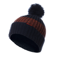 Bauer NE Rib Stripe Knit hat with pom-pom, ideal gift for hockey fans.