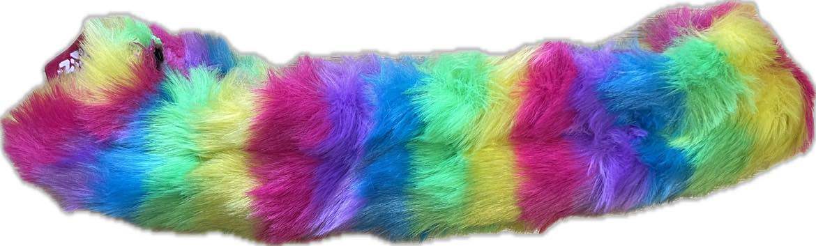 Colorful Guardog Soft Paws Fuzzies Blade Soakers for skate blade protection.