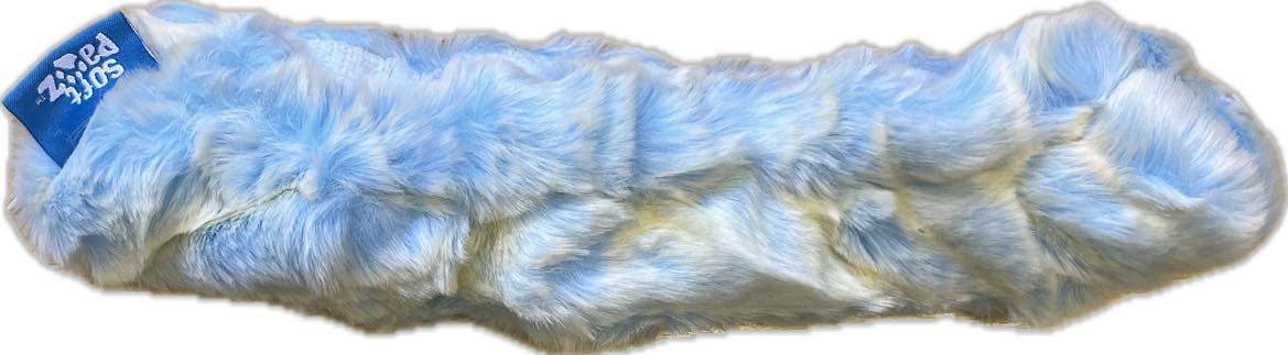 Blue fuzzy Guardog Soft Paws blade soaker for skate protection.