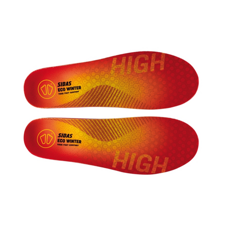 Sidas 3FEET ECO WINTER ski boot insoles for high-arched feet.