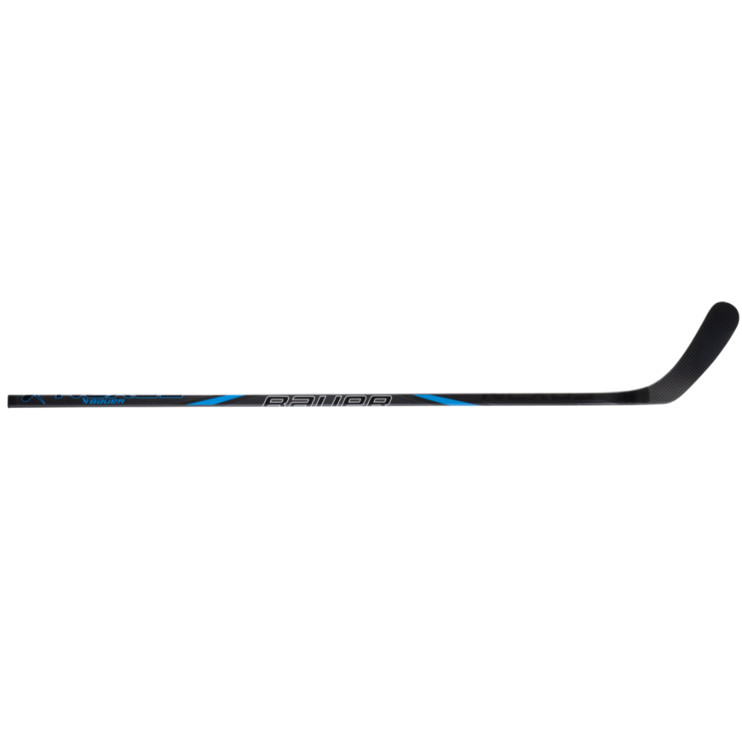 BAUER NEXUS E50 Pro Hockey Stick with ER Spine, DUALCELL Bridgecore, and Spread Tow Carbon features.