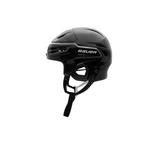 Bauer Re-akt 55 Hockey Helmet Combo, black, dual density foam, Monolock adjustment.