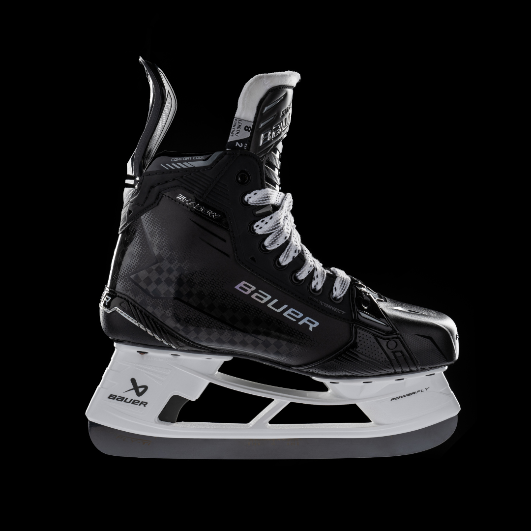 Bauer Supreme Shadow Ice Hockey Skate with innovative design and advanced features for power and agility.