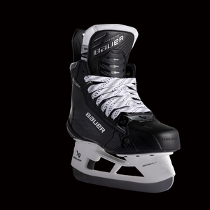 Bauer Supreme Shadow Ice Hockey Skate with POWERFLY holder and carbon CONNECT outsole for enhanced power and agility.