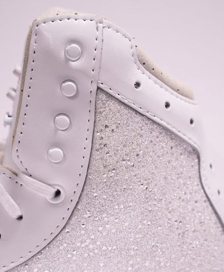 Jackson figure skating boots Synergy Sparkle model with premium leather construction