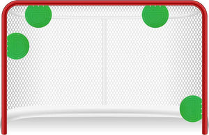 Blue Sports Magnetic Shooting Targets 6" (4PK)