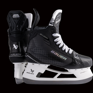 Bauer Supreme Shadow Ice Hockey Skate with POWERFLY Holder and Carbon CONNECT Outsole.