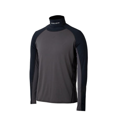 BAUER S19 LONG SLEEVE NECK PROTECTOR TOP