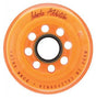 Labeda Addiction XXX Grip Orange roller skate wheel for power skaters.