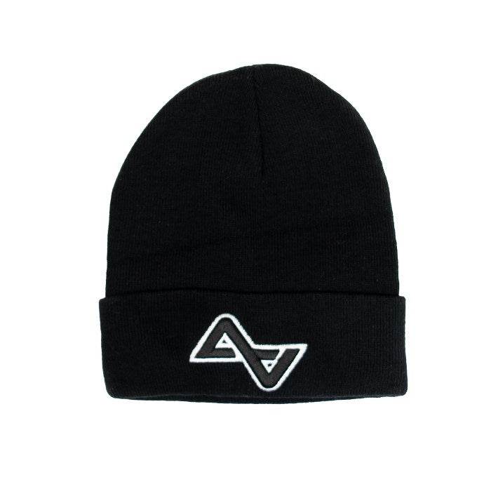 Beanie Alkali Black/White/Black