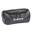 CCM Toiletry Bag with durable water-resistant tarpaulin and internal mesh pocket.