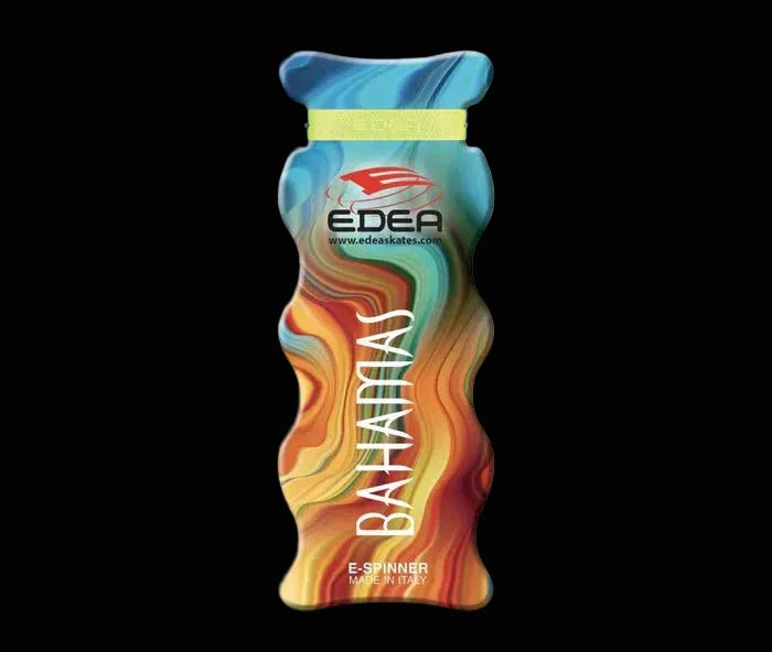 Edea E-Spinner with colorful design for skaters to practice spins and take-offs.