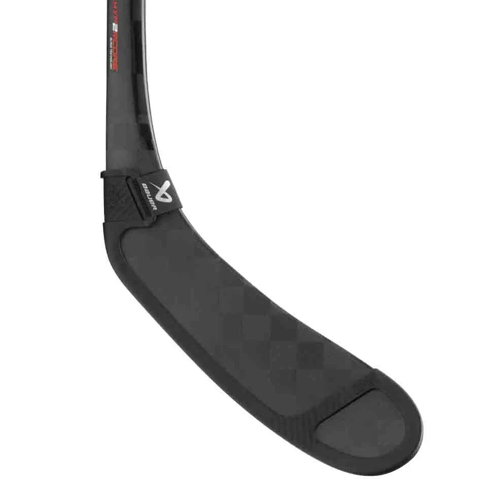 Bauer Blade Protector on hockey stick, fits various blade sizes for game-like feel.