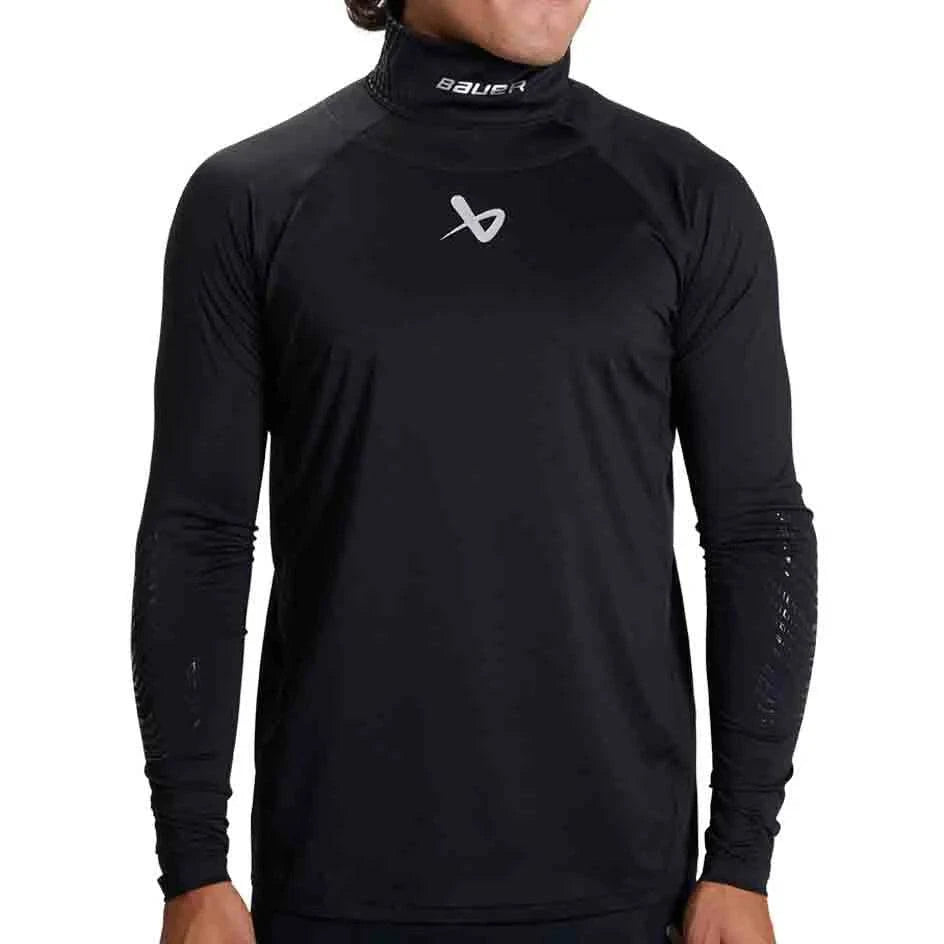 Bauer Neckprotect Long Sleeve Top Senior