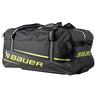 Bauer Premium Wheeled Bag S24 with oversized wheels and pull handle for easy transport.