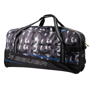 Bauer Premium Wheeled Bag S24 - Heavy Duty 600D Poly with Oversized Wheels