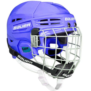 Bauer Prodigy Youth Hockey Helmet Combo - Complete Protection with Cage