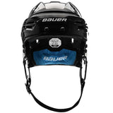 Black Bauer Re-akt 65 Helmet with adjustable features for personalized fit.