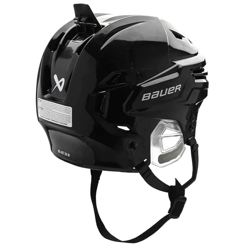 Bauer Re-akt 65 Helmet with tool-less adjustments for personalized fit.