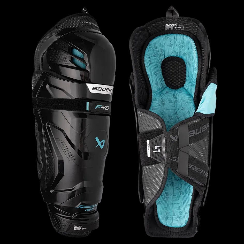 Bauer Supreme F40 Shin Guards