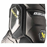 Bauer Supreme MACH Elbow Pads, black design, protective hockey gear.