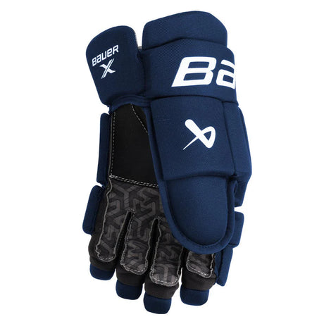 Bauer X S24 Hockey Gloves for recreational players with MD foam and TAKTILE palm.