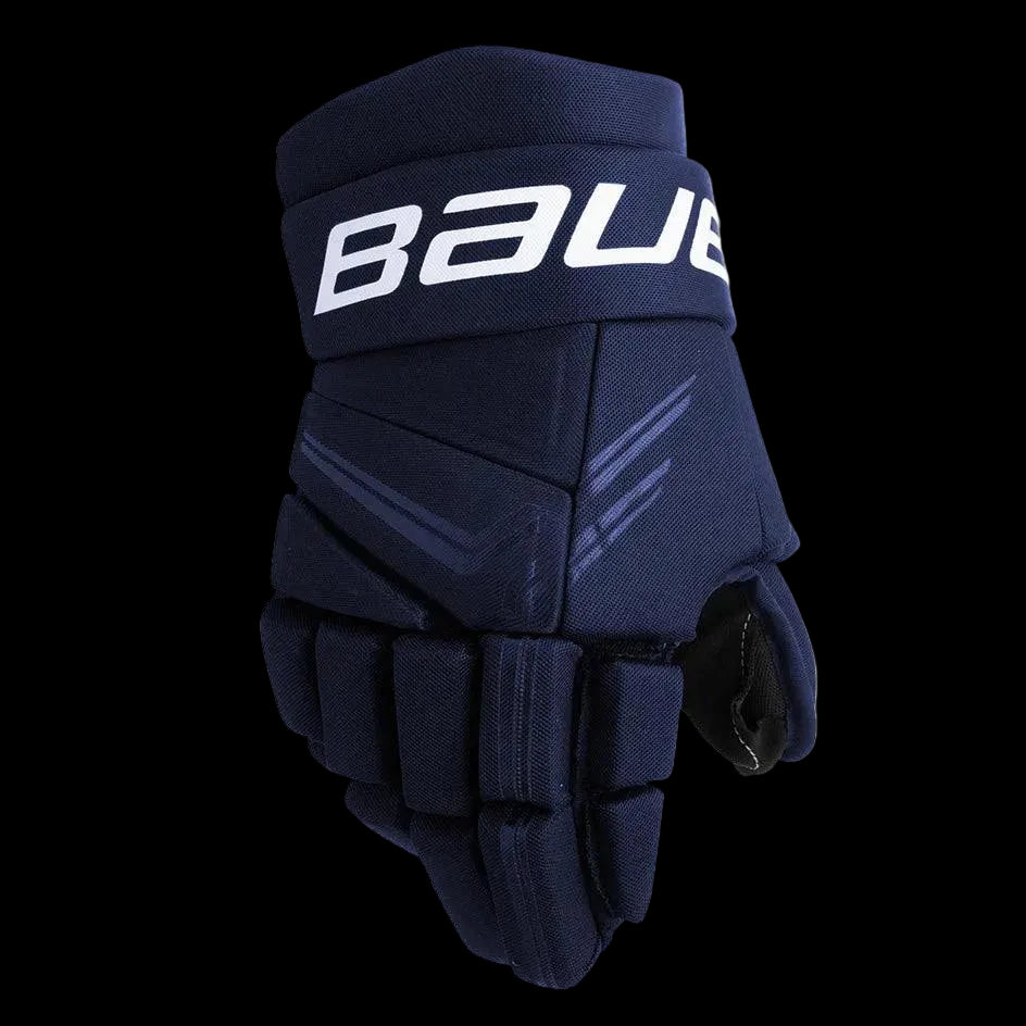 Bauer X S24 Hockey Gloves with impact protection and TAKTILE Palm.