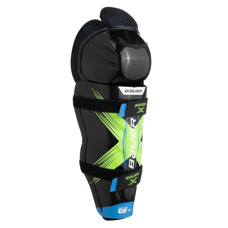 Bauer S24 X Shin Pads for recreational players, providing protection and comfort.