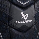 Bauer X S24 Shoulder Pads with molded sternum and FlexCell foam.