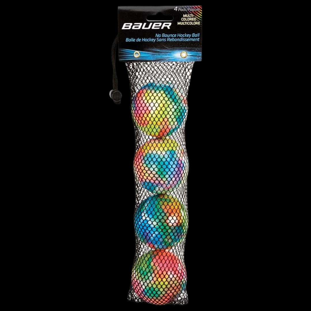Bauer Hockey Ball - Multicoloured - 4 Pack