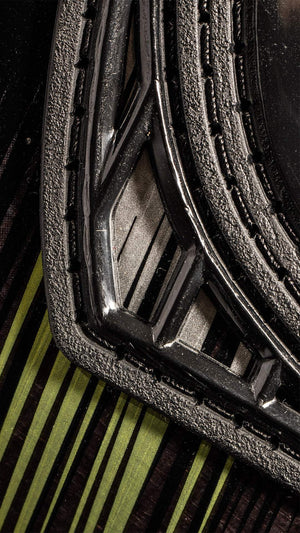 Close-up of Bauer Vapor Hyperlite2 Skates showcasing advanced blade holder technology.